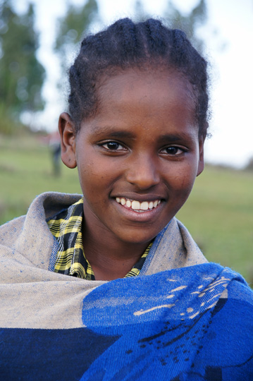 Girl from Deber Tabor village, 2012
