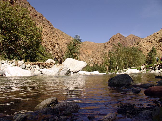 The freshwater of Assif (river) Setti Fatma, 2007
