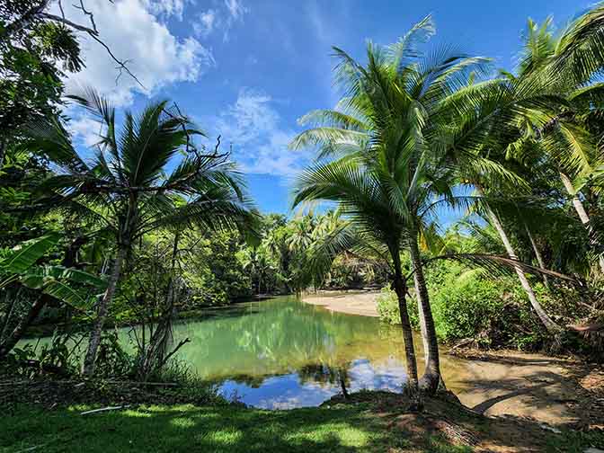 Landscape around La Sirena, Corcovado National Park 2022
