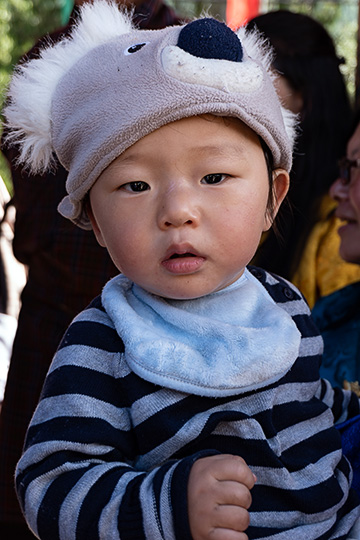 Sweet little Bhutanese boy, 2018