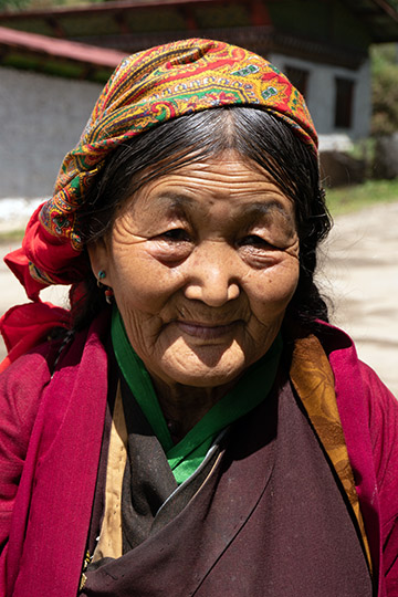 A Bhutanese woman, 2018