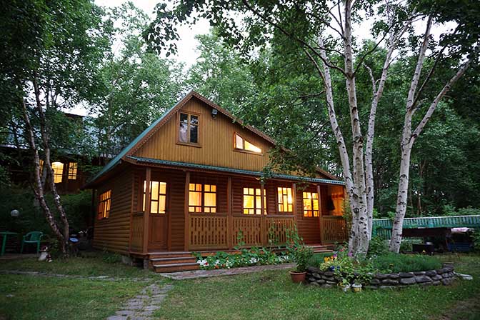 Galina and Evgeny Petrovich Dekin's country house (Dacha) close to Yelizovo, 2016