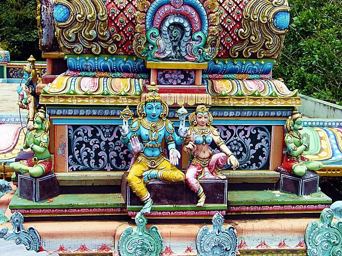 A Hindu temple in Kandy, 2002