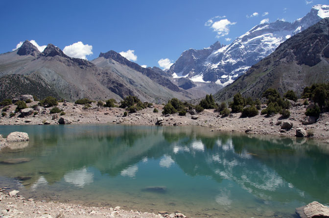 Reflection in the Kulikalon lake, 2013