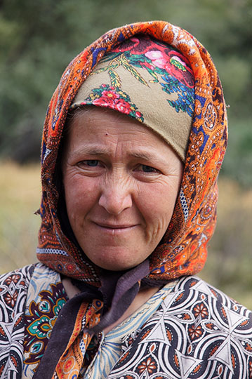 Tajik shepherd in Bolshoe canyon, 2013