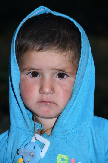 Kid in Bolshoe canyon, 2013