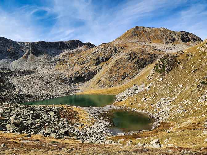 Lakes in Aiguas Tortas National Park, Catalonia 2023