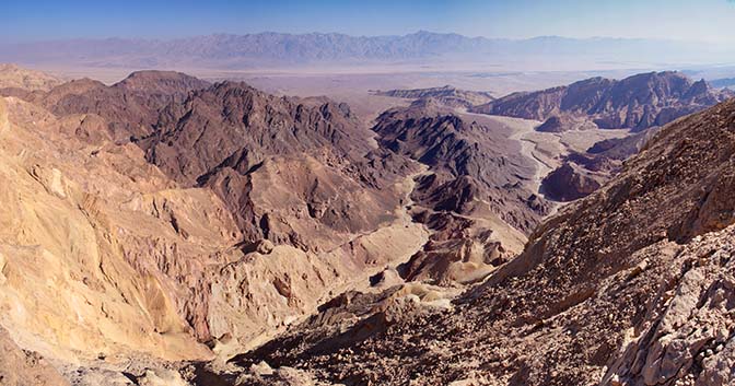 Panoramic view of Amram Valley, 2011
