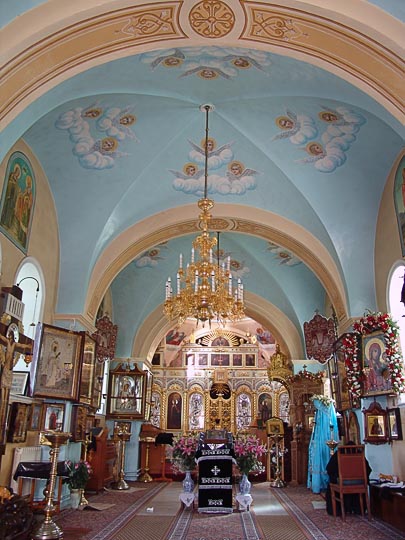 חנות המזכרות במנזר האחיות הרוסי פרובוסלבי אורתודוקסי המוסקוביה (גורני), 2008