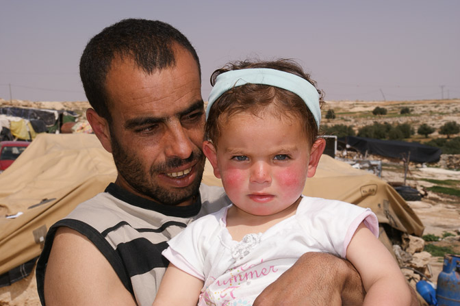 Mahmoud and Diala, Palestinians, Susya 2011