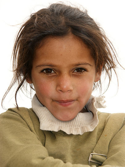 Shirin, a Bedouin girl, Umm Al-Kheir 2011