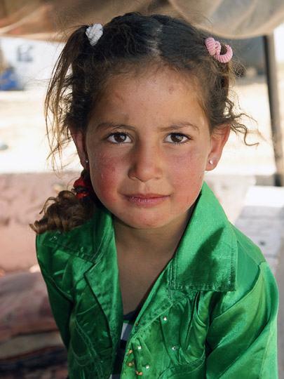 Dayana, a Palestinian girl, Susya 2011