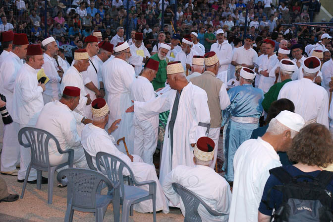 Priests praying, Mount Gerizim 2011