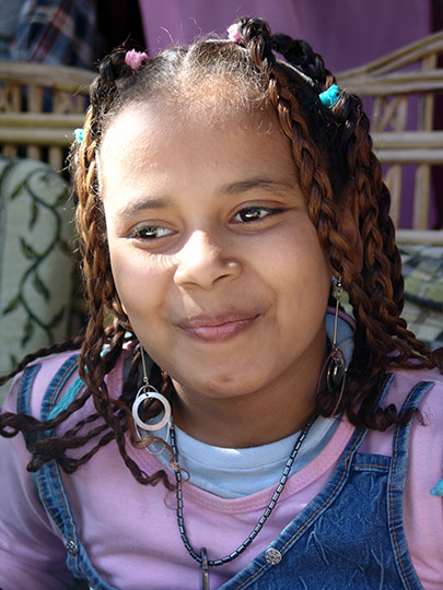 A young student, Luxor 2006