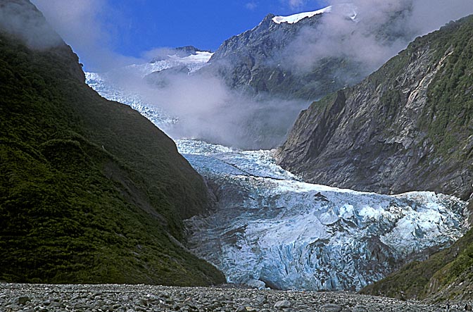 קרחון פרנץ ג'וסף, האי הדרומי 1999