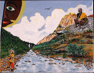 The monk, the shepherd and the Simien trek, 2012