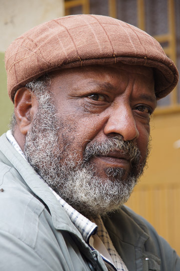 A man in Hawariyat Wereda village, 2012