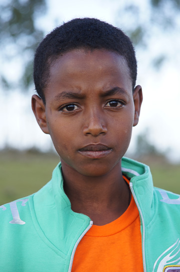 Young man on Mount Tabor, 2012