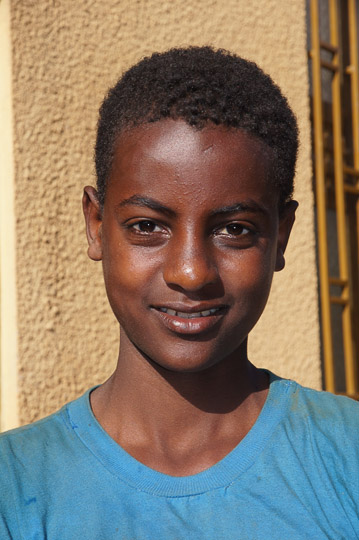 Young man in Hawariyat Wereda village, 2012