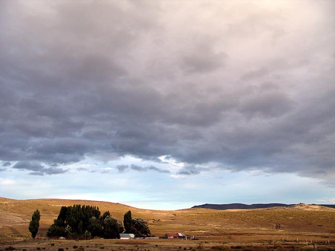 A typical landscape in the Neuquen province, 2004