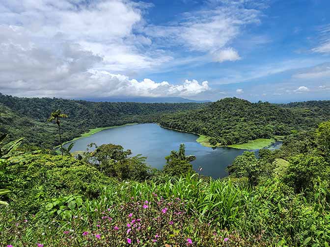 Hule Laguna in the northern highlands of Costa Rica, 2022