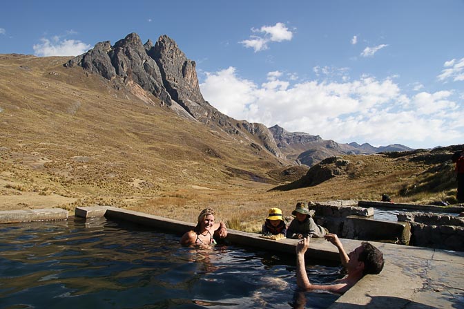 The indulging thermal bath pool south to Lagoon Viconga, 2008