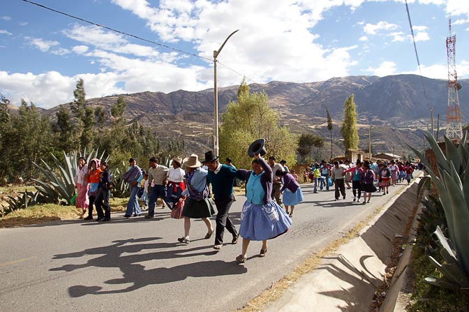 Patron Festival in Marcara, Rio Santa Valley 2008