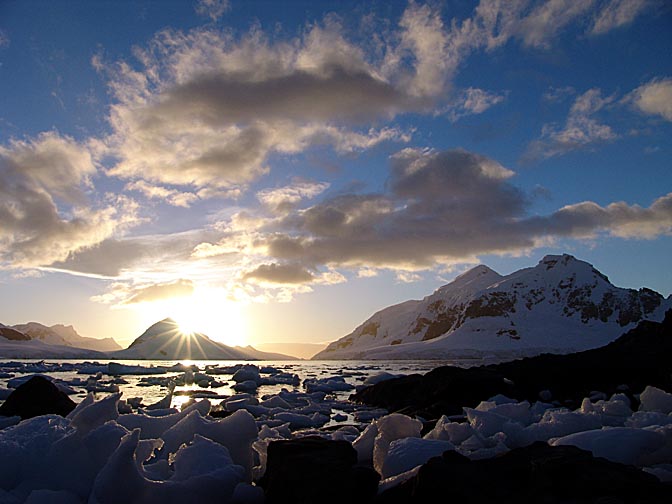 Sunset in Paradise Bay, 2004