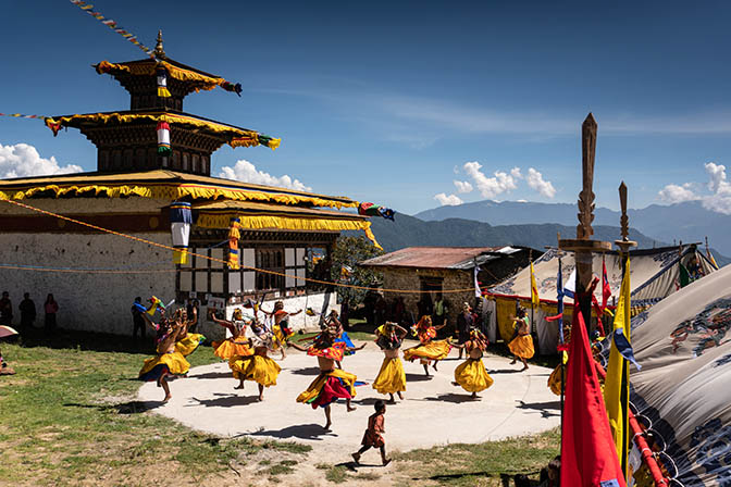 Tashi Yangtse annual Tsechu/Festival at Shashigompa, Trashiyangtse Dzong 2018
