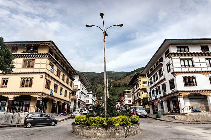 Punakha town center, 2018