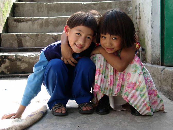 Good Tibetan friends in McLeod Ganj, 2004