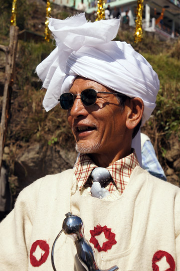 Rung man dressed traditionally, Pangu 2011