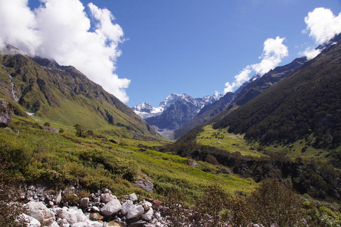 Valley of the Flowers (Bhyundar Valley) after blooming season, Garhwal Himalayas 2011