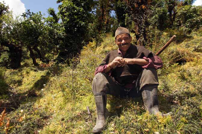 Shepherd in Wan, Roopkund trek 2011