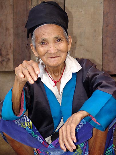 A Hmong Hill Tribe woman, Luang Prabang 2007