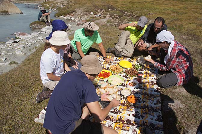 Lakeside lunch, 2014