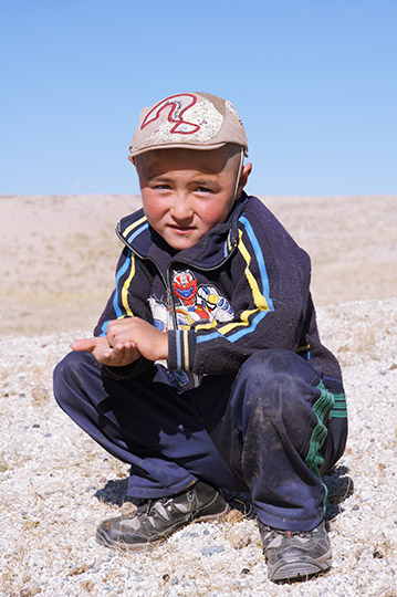 A child of nomadic shepherds family, 2014