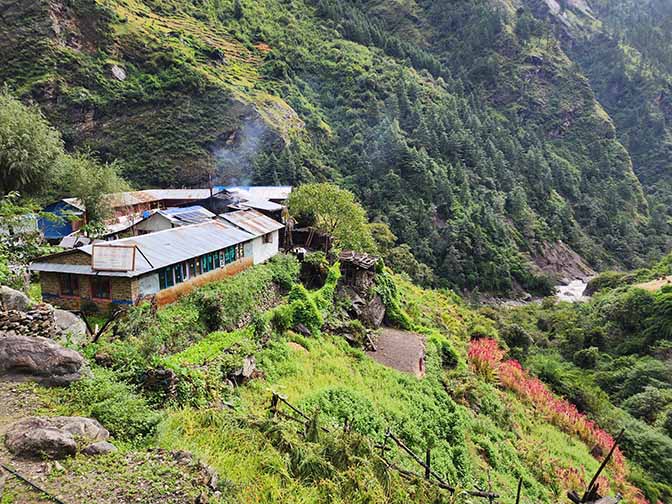 Dang/Deng/Dyang Village en route to Manaslu circle, 2022