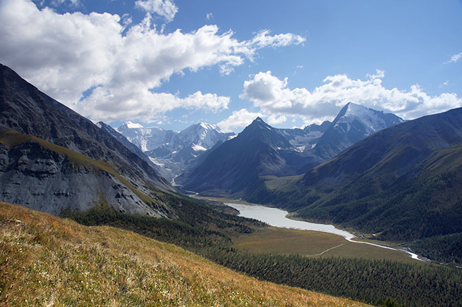 Ak-kem wall and Ak-kem lake, 2014