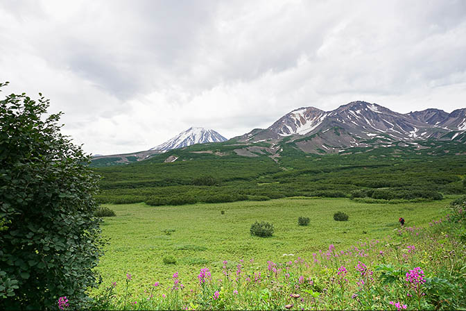 Volcanoes surrounding the Nalychevo Valley, 2016