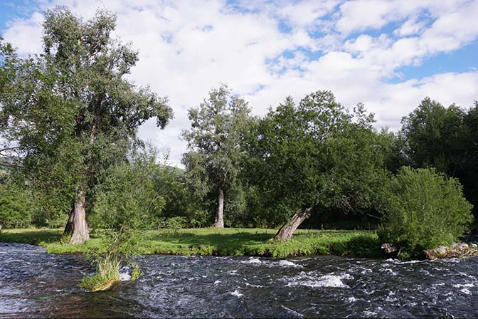 Nature park in Esso, 2016