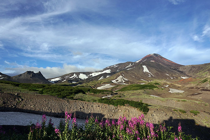 Avachinski active volcano, 2016