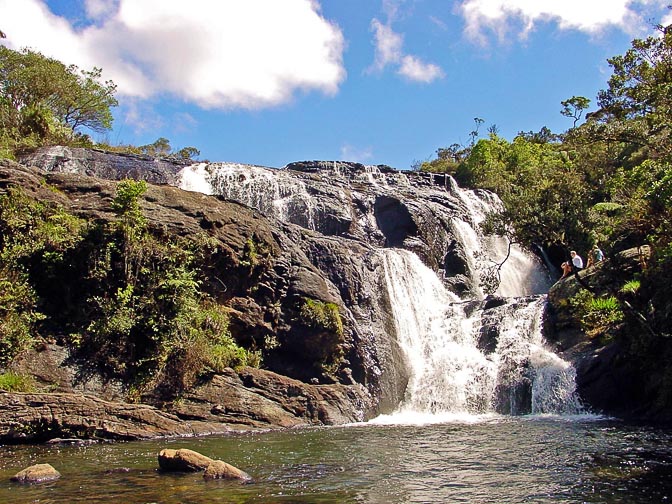 Baker's Fall in Horton Plains, 2002