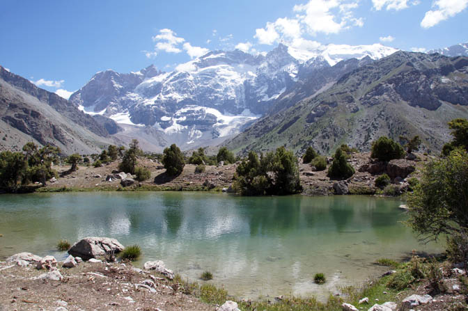 Reflection in the Kulikalon lakes, 2013