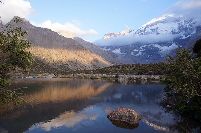 Sunset in the Kulikalon lakes, 2013