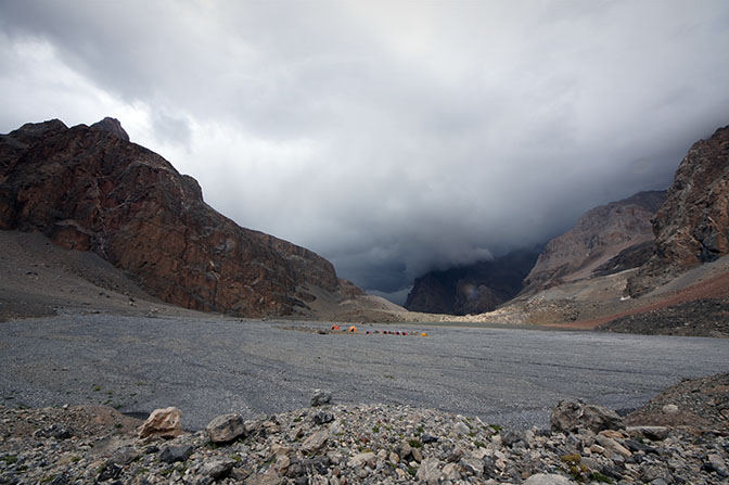 Storm sky above Mutnoye lakes, 2013