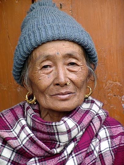 Nana in Jiri, along the Khumbu Trail to the Everest, Nepal 2004