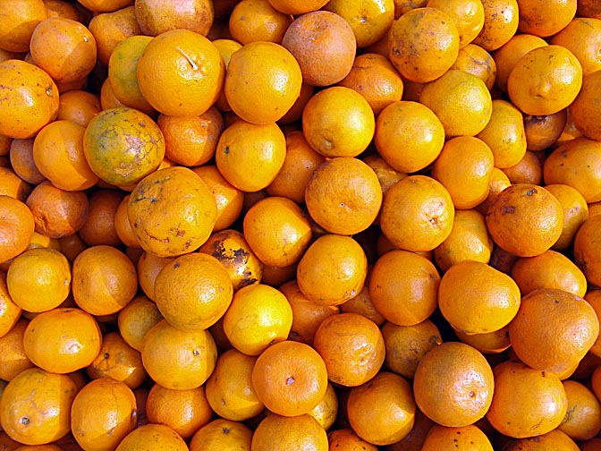 Clementines in Luang Prabang, Laos 2007