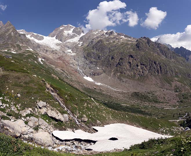 Landscape near The Col de la Seigne, Italy 2018