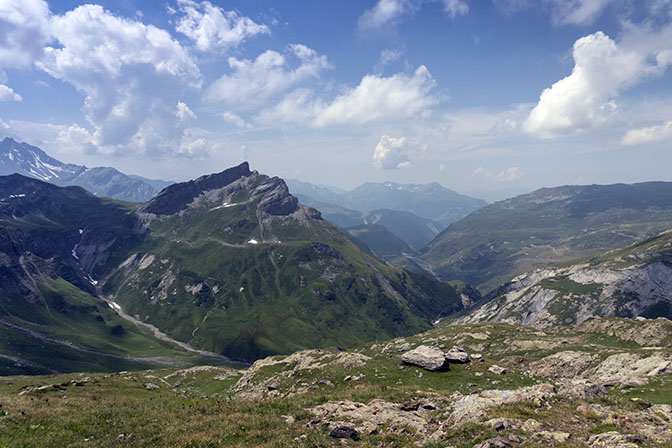 View from The Col de Bonhomme, France 2018